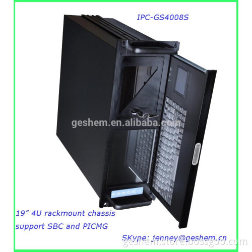 8.4 touch screen indusrtrial rackmount chassis 4U
